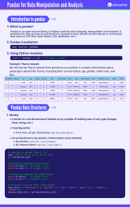 Pandas Tutorial: Data Manipulation & Analysis with Python