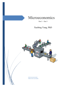 Microeconomics: Production, Costs, and Market Structures