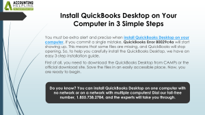 Install QuickBooks Desktop: 3 Simple Steps