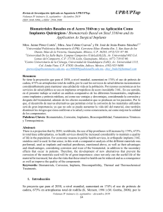 Biomateriales Acero 316LVM: Implantes Quirúrgicos