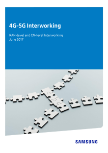 4G-5G Interworking: RAN & CN Level Solutions