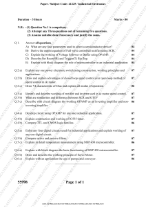 Examen Electrónica Industrial: Preguntas y Respuestas