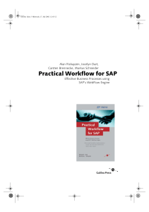 Practical Workflow for SAP: Effective Business Processes