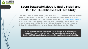 Install & Run QuickBooks Tool Hub: Easy Steps