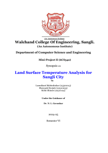 LST Analysis: Sangli City - Remote Sensing & ML Project