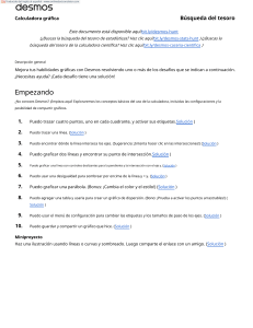 Desafíos Desmos: Mejora tus habilidades gráficas