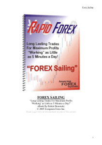 Forex Sailing: Long-Term Trading Strategies