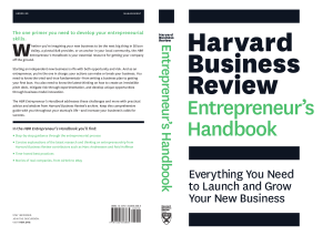 Entrepreneur's Handbook: Launch & Grow Your Business