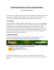 Ignition HMI to Fanuc Robot Setup: Configuration Guide