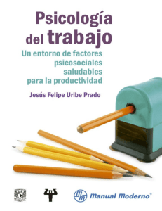 Psicología del Trabajo: Factores Psicosociales y Productividad