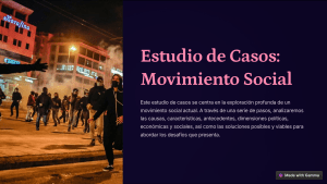 Estudio de Caso: Movimiento Social Actual