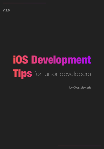 iOS Development Tips for Junior Developers