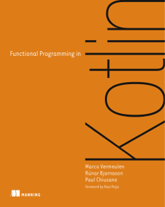 Functional Programming in Kotlin Textbook