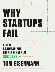 Why Startups Fail: Introduction by Tom Eisenmann