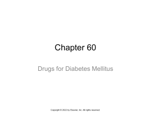 Diabetes Mellitus Drugs: Overview & Treatment