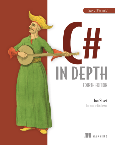 C# in Depth: Mastering the C# Programming Language