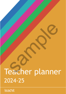 Teacher Planner 2024-25: Organize Your School Year