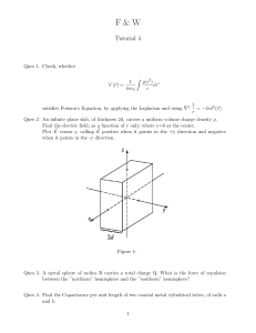 Electromagnetism Tutorial: Poisson's Equation & Fields