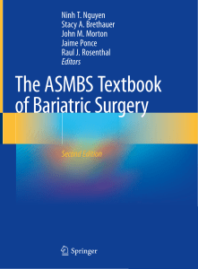 ASMBS Textbook of Bariatric Surgery, 2nd Edition