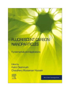 Fluorescent Carbon Nanoparticles: Fundamentals & Applications