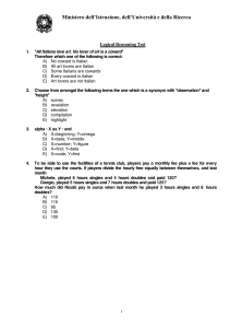 Logical Reasoning Test - Sample Questions