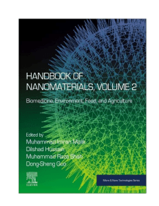 Handbook of Nanomaterials, Vol 2: Biomedicine & Agriculture