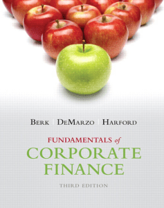 Fundamentals of Corporate Finance Textbook