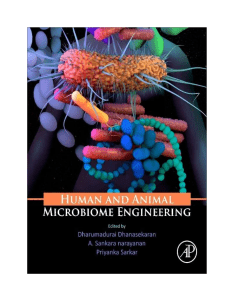 Human & Animal Microbiome Engineering: Book Description