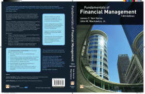 Financial Management Fundamentals, 13th Edition