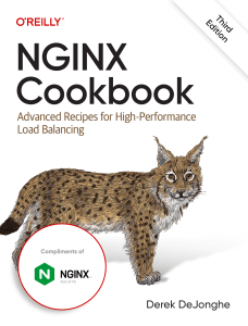 NGINX Cookbook: High-Performance Load Balancing Recipes