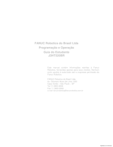 FANUC Robotics Programming & Operation Student Guide