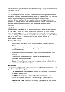 Sustainable Agriculture in Northern Ireland: Overpopulation Solutions