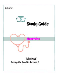 Nutrition Study Guide: Metabolism, Nutrients, Diets & More