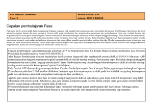 ATP Matematika Fase E: Bilangan, Aljabar, Geometri, Data