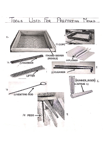 Mold Preparation Tools Diagram