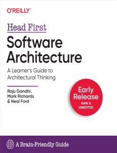 Head First Software Architecture: A Learner's Guide