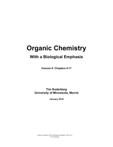 Organic Chemistry with Biological Emphasis, Volume II