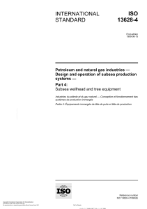 ISO 13628-4: Subsea Wellhead & Tree Equipment Standard