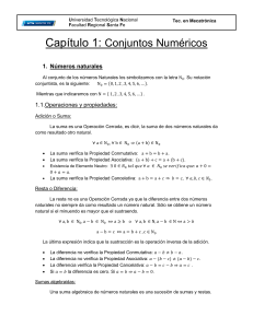 Conjuntos Numéricos: Números Naturales, Enteros y Más