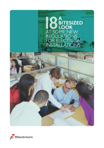 Electrical Installation Regulations: BS7671:2018 Guide