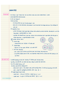 Ionic & Covalent Bonding: Chemistry Notes