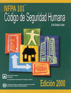 NFPA 101: Código de Seguridad Humana, Edición 2000