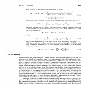 Discrete-Time Fourier Transform Summary & Example