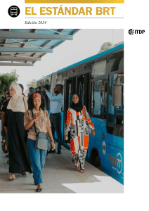 El Estándar BRT: Guía para Sistemas de Autobuses de Tránsito Rápido