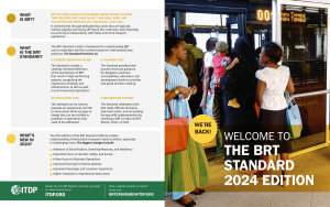 BRT Standard 2024: Bus Rapid Transit Guide