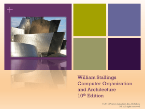 Computer Architecture & Organization: Basic Concepts