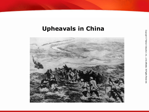 China Upheavals: Early 1900s - Political & Social Turmoil