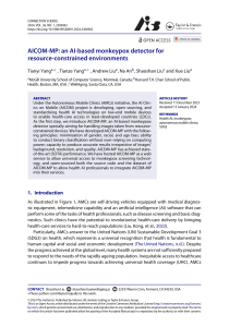 AICOM-MP: AI Monkeypox Detector for Resource-Constrained Environments