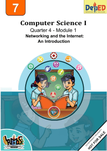 Networking and Internet Introduction - Computer Science I