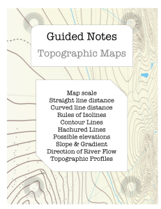 Topographic Maps: Guided Notes & Key Concepts